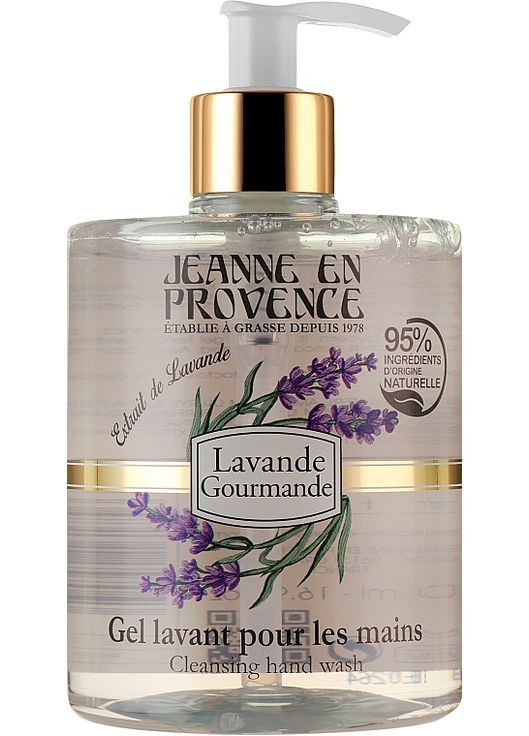 Гель для мытья рук "Лаванда" Lavande Lavant Mains 500ml (660351-65812) Jeanne en Provence (368637347)