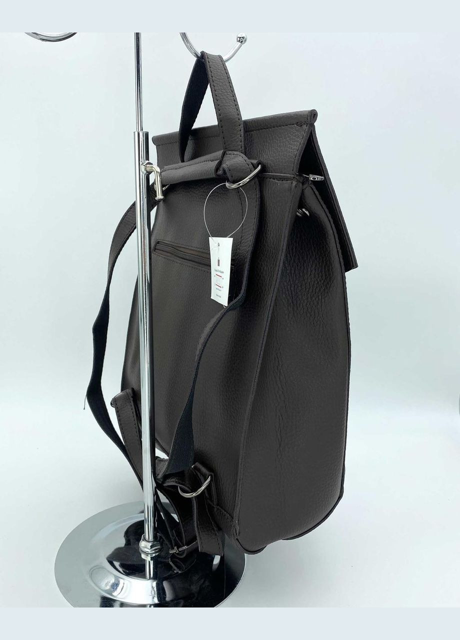 Женский рюкзак-трансформер из экокожи повседневный в коричневом цвете 44205 WeLassie (298571377)