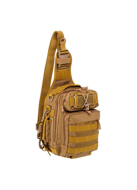 Рюкзак тактический патрульный однолямочный TY-8033, (59493029) SILVER KNIGHT (316072456)