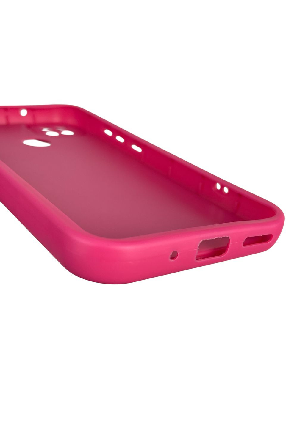 Чохол силіконовий Soft Touch для Redmi 9C малиновий (Повний захист камери) Xiaomi (366390625)