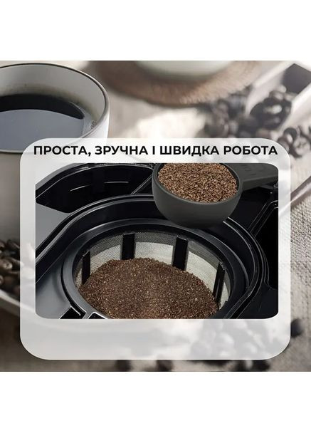 Кофеварка капельная Sokany SK-124 с подогревом 600 мл Digital (363832623)