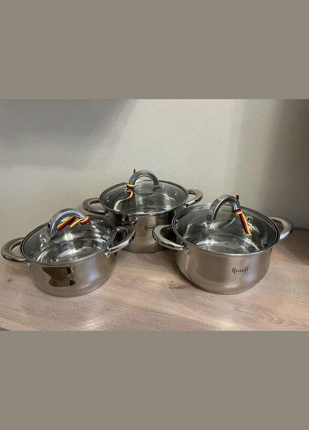Набор кухонной посуды Steil 12 предметов (26-238-079) Krauff (334713852)