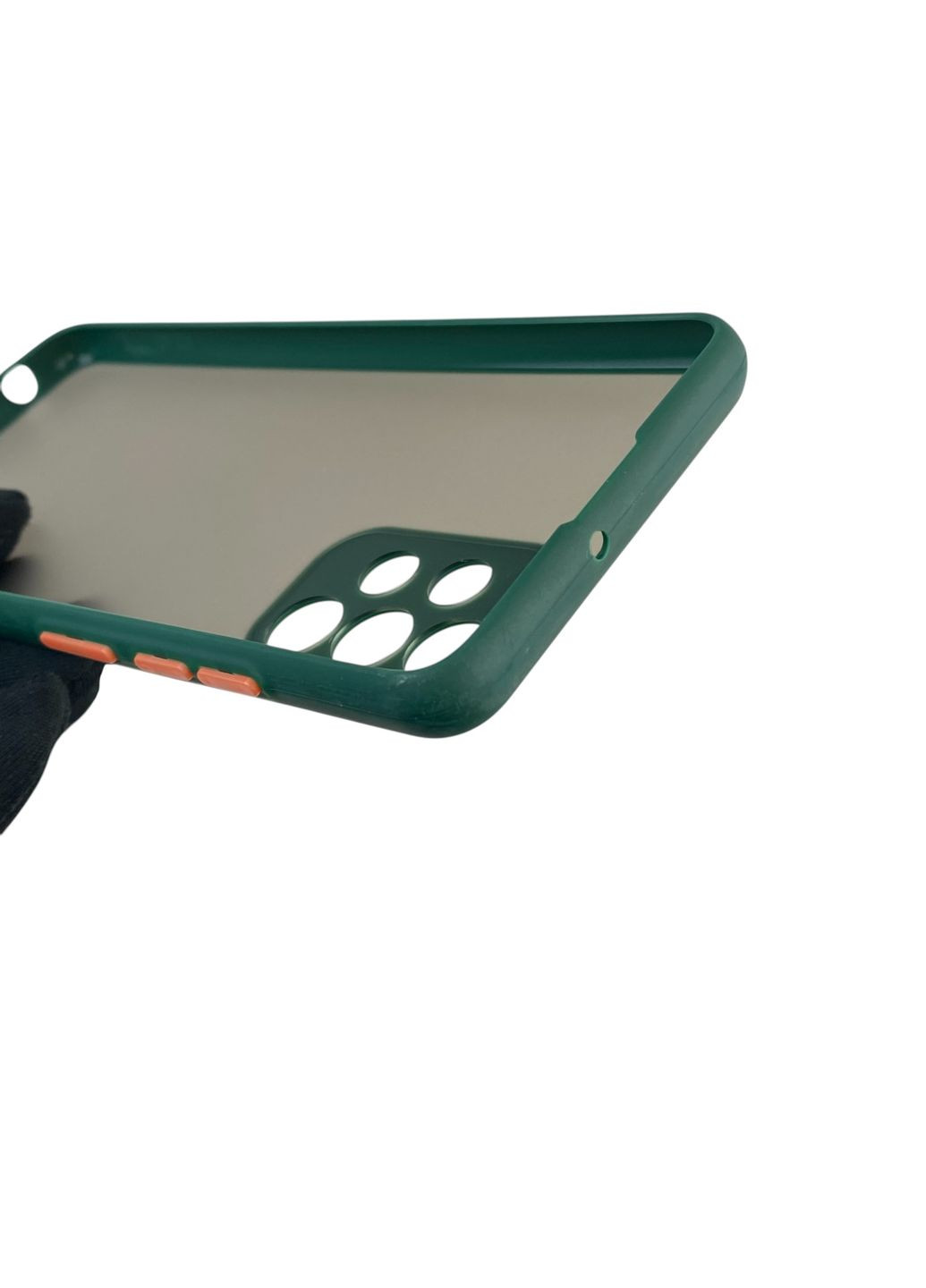 Чехол для телефона Galaxy A32 4G (SM-A325F) с высокими бортами на самсунг а32 темно-зеленый Samsung (366389267)