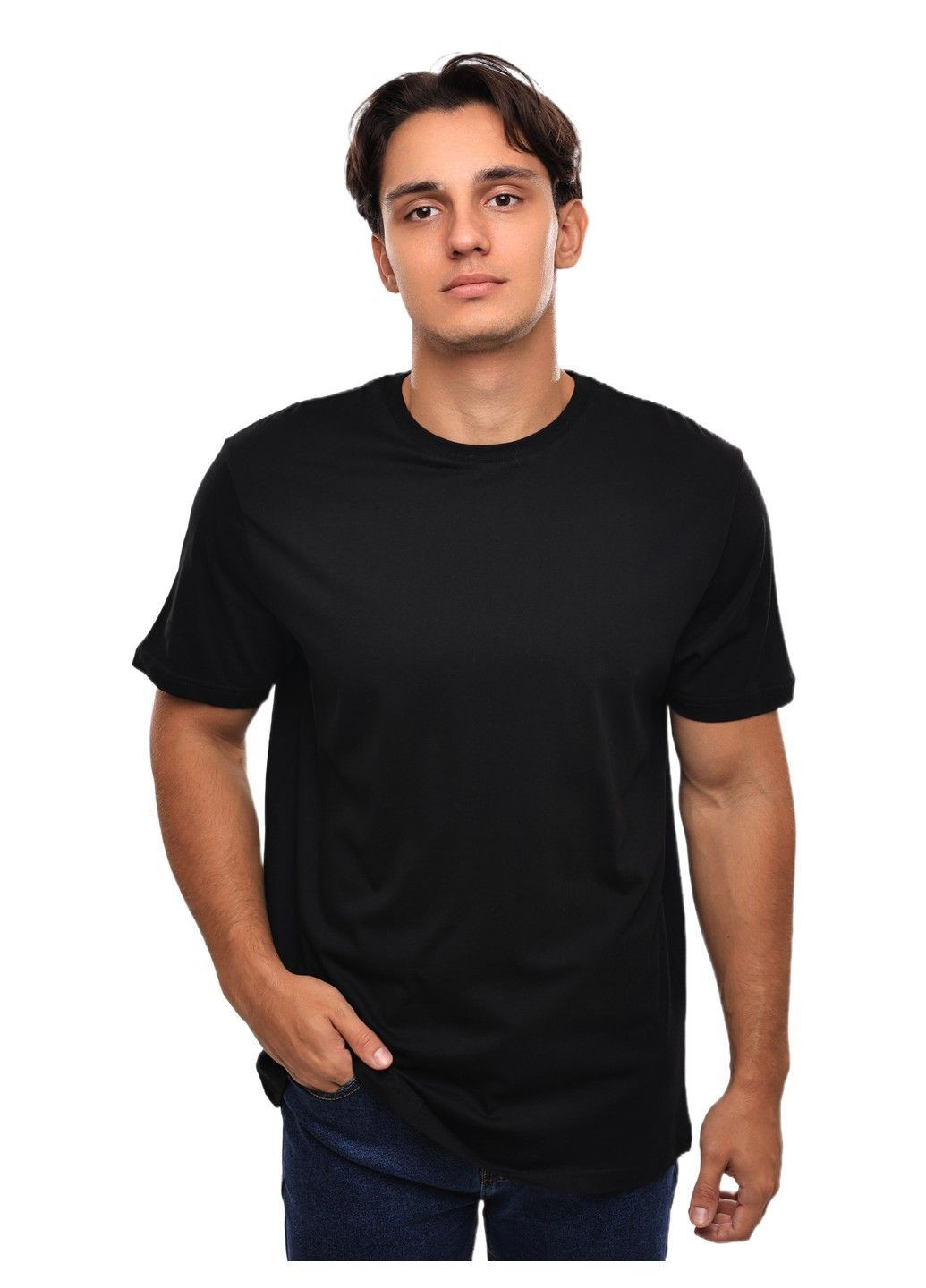 Черная футболка мужская BEKI