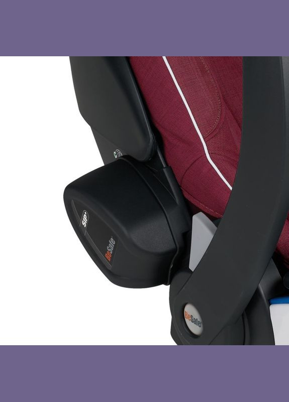 Автокресло iZi Go Modular X1 iSize, Burgundy Melange, цвет вишневый (11008150-BurgundyM) BeSafe (307835819)