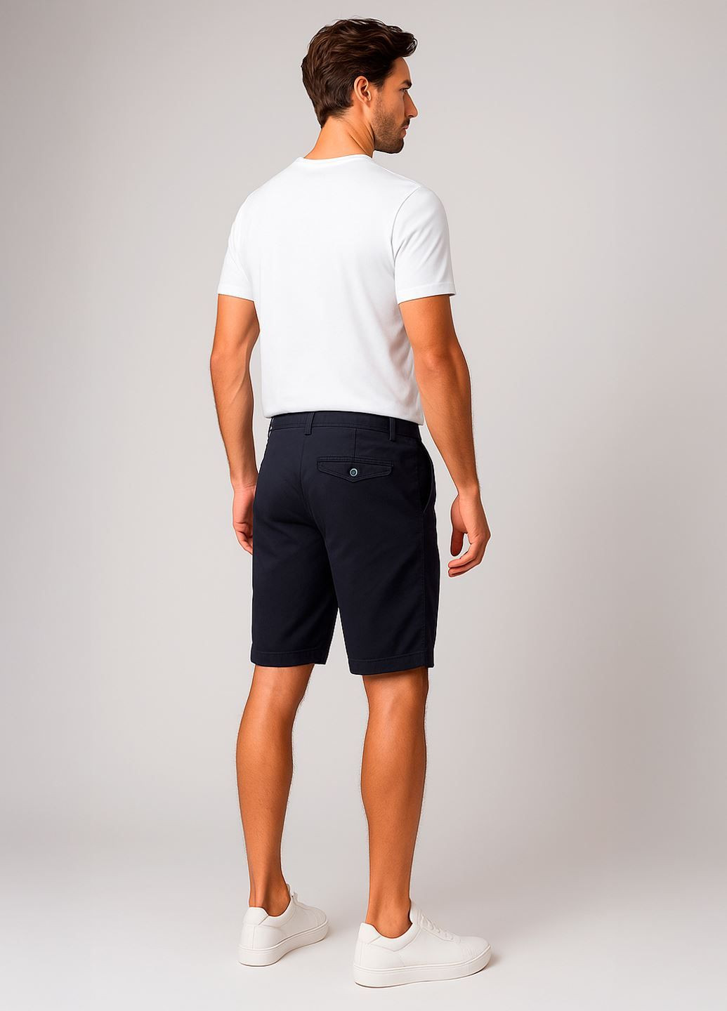 Темно-сині шорти chino State of Art (331657363)