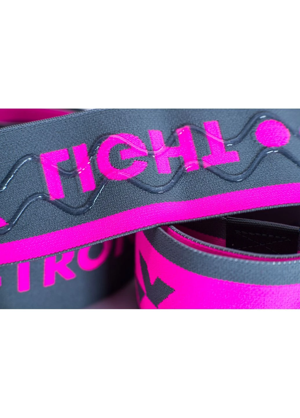 Набір тканевих гумок для фітнесу та спорту MadMax MFA-305 Hiploop set 3 pcs. Grey/Pink Mad Max (394050249)