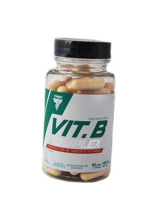 Витамины группы В, Vitamin B Complex, 60капс 36101015, (36101015) Trec Nutrition (293254009)