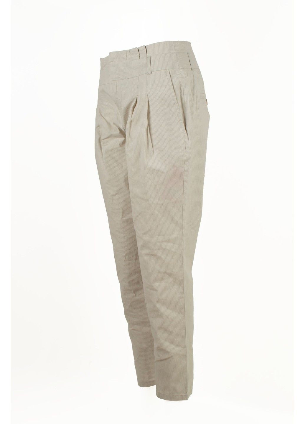 Брюки женские бежевые в полоску Yes Miss (302752580)