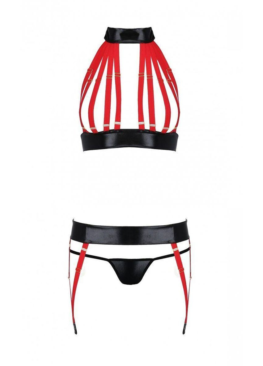 Красный демисезонный aziza set red s/m - Passion