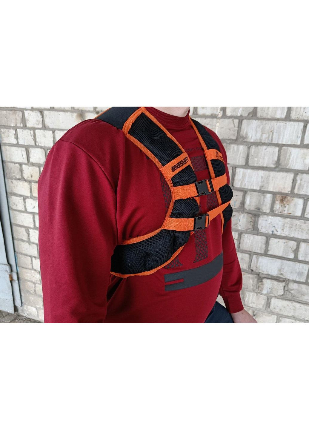 Жилет-утяжелитель JetPack 10 кг с металлическими шариками EasyFit (362440984)