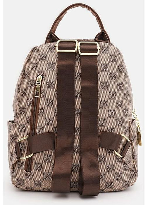 Рюкзак женский из экокожи 6 л городской маленький Бежевый 39429 Monsen (355884812)