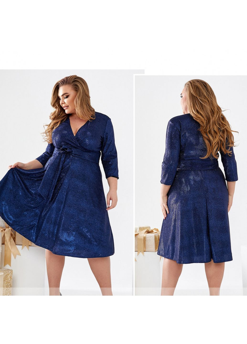 Темно-синя сукня Liton