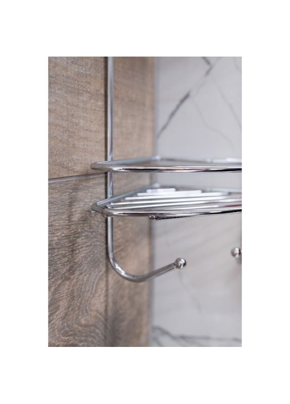 Полка проволочная угловая 3х ярусная, AWD02080047 AWD Interior (302672434)