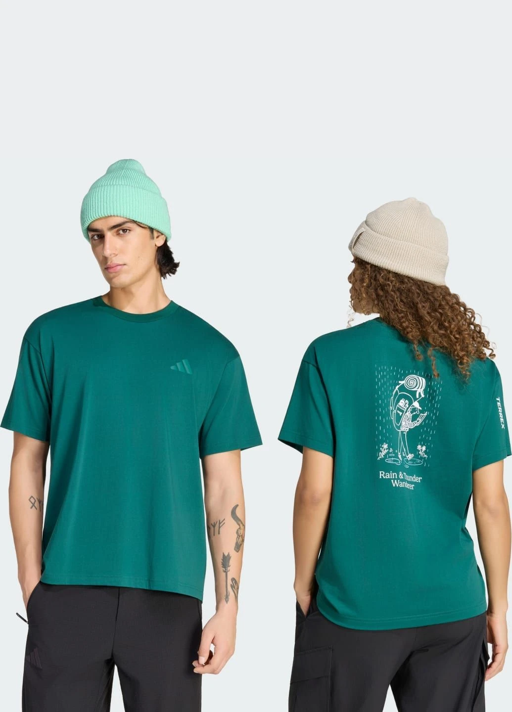 Футболка TERREX WANDERER GRAPHIC adidas (395416573)