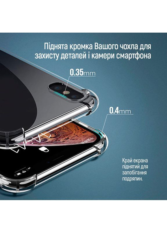 Чохол AntiShock для Motorola Edge 60 Fusion Clear (CW-CTASME60F) Colorway (367055950)