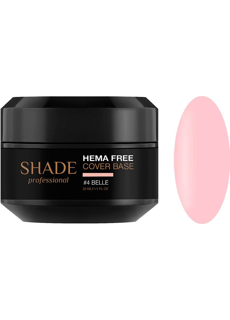 База для ногтей cover Hema Free №4 Belle, 30 мл Shade (352182109)