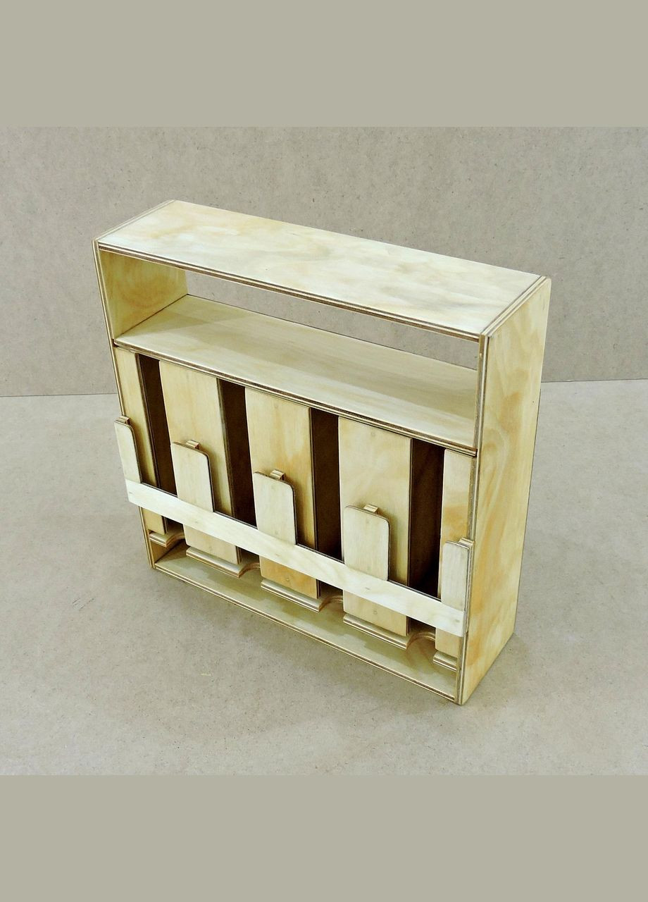 Органайзер для чайних пакетиків з дерева Ейвон ваніль (ЧАЙ-000202) No Brand (327848929)