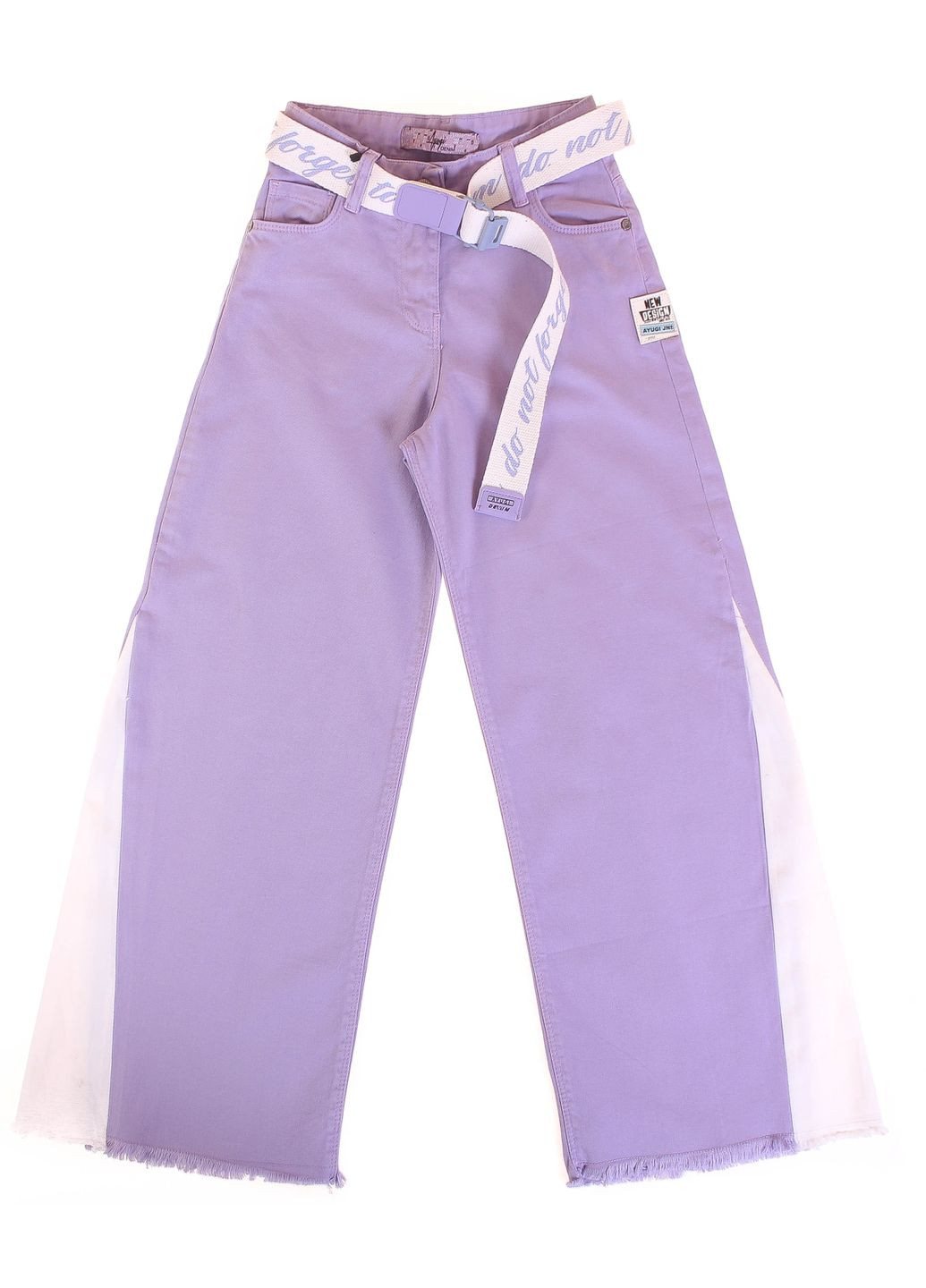 Лиловые демисезонные брюки A-yugi