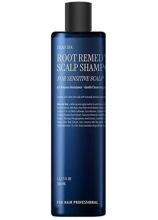 Шампунь для чувствительной кожи головы Root Remedy Scalp Shampoo For Sensitive Scalp 360ml Curly Shyll (368612446)