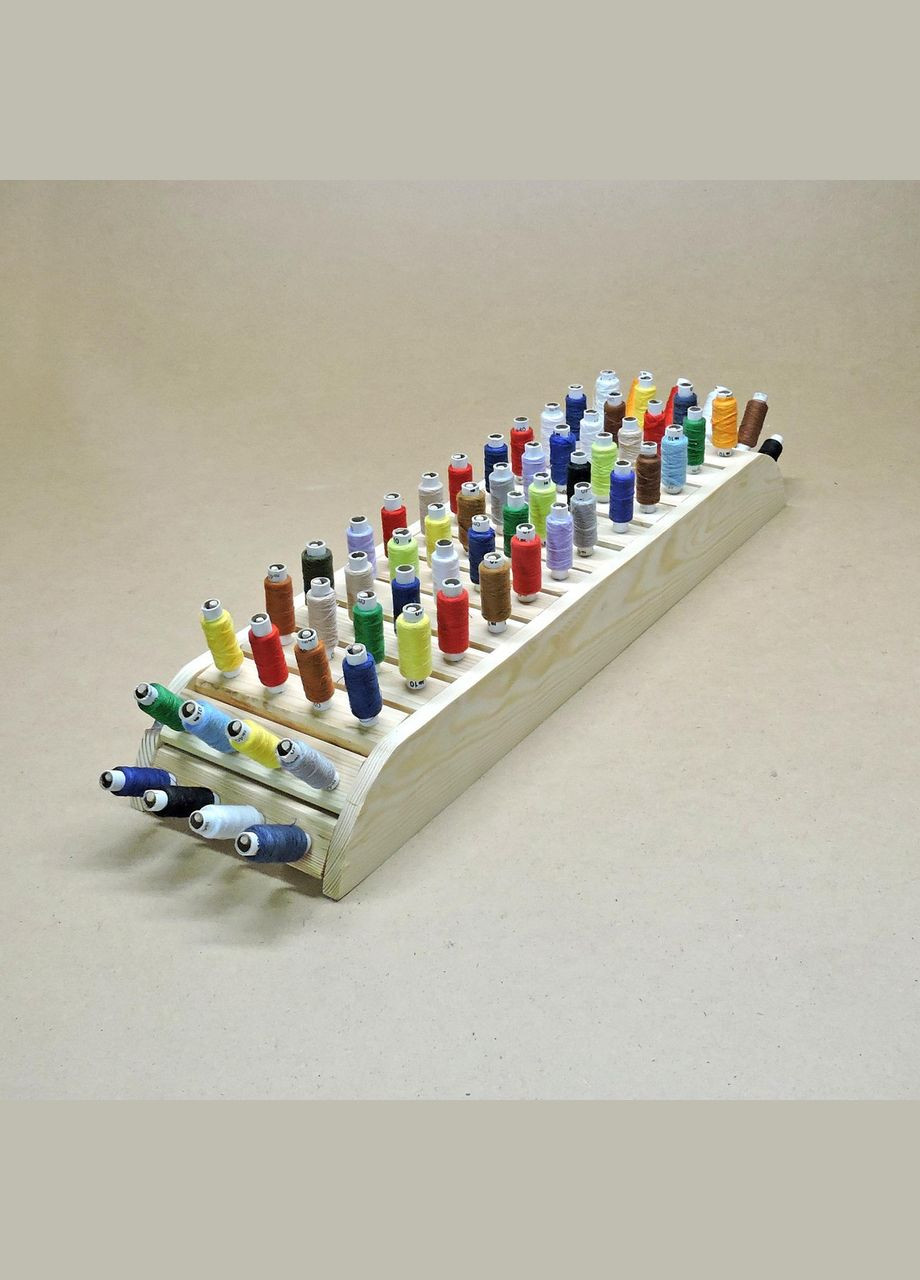 Органайзер для ниток из дерева Меланж 4х16 (НТК-4161200) No Brand (328909660)