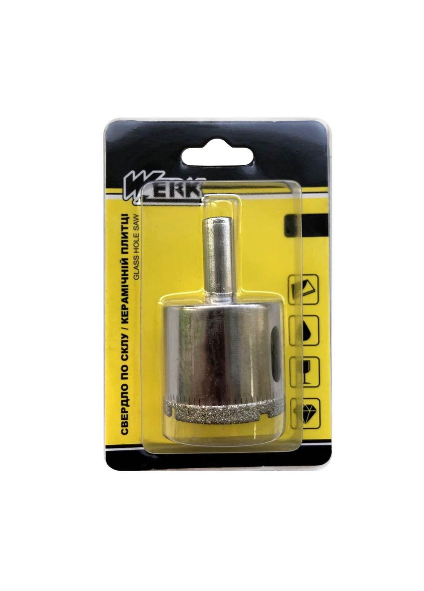 Алмазна коронка по кераміці і склу 32 мм Werk (315554533)