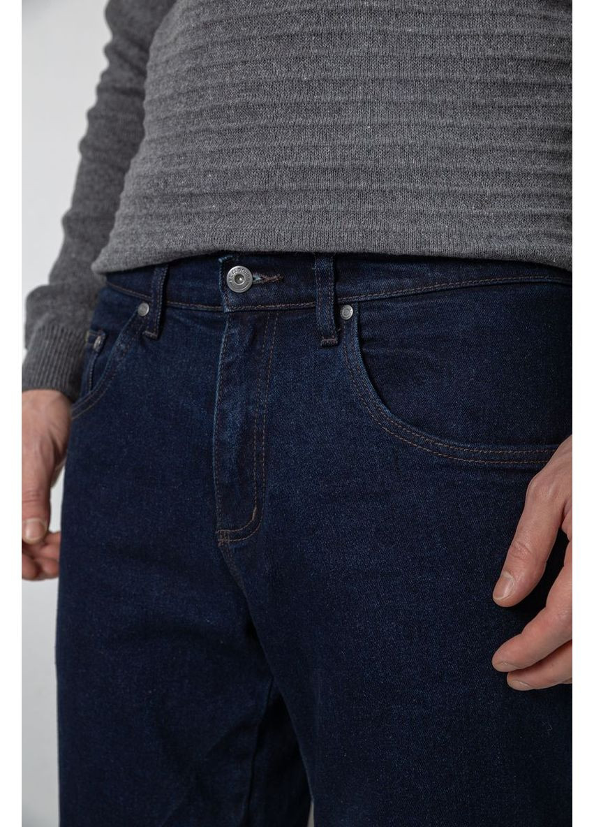 Синие демисезонные джинсы мужские утепленные на флисе,, 129r9834-1 Ager