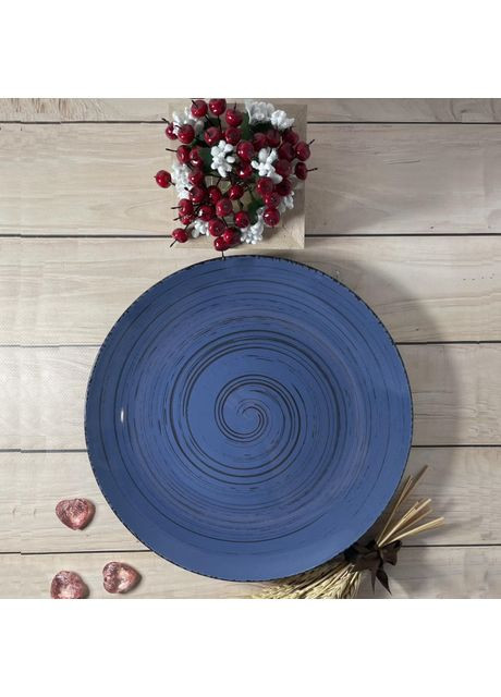 Тарілка HL4212 265 мм синя Helios (368763290)