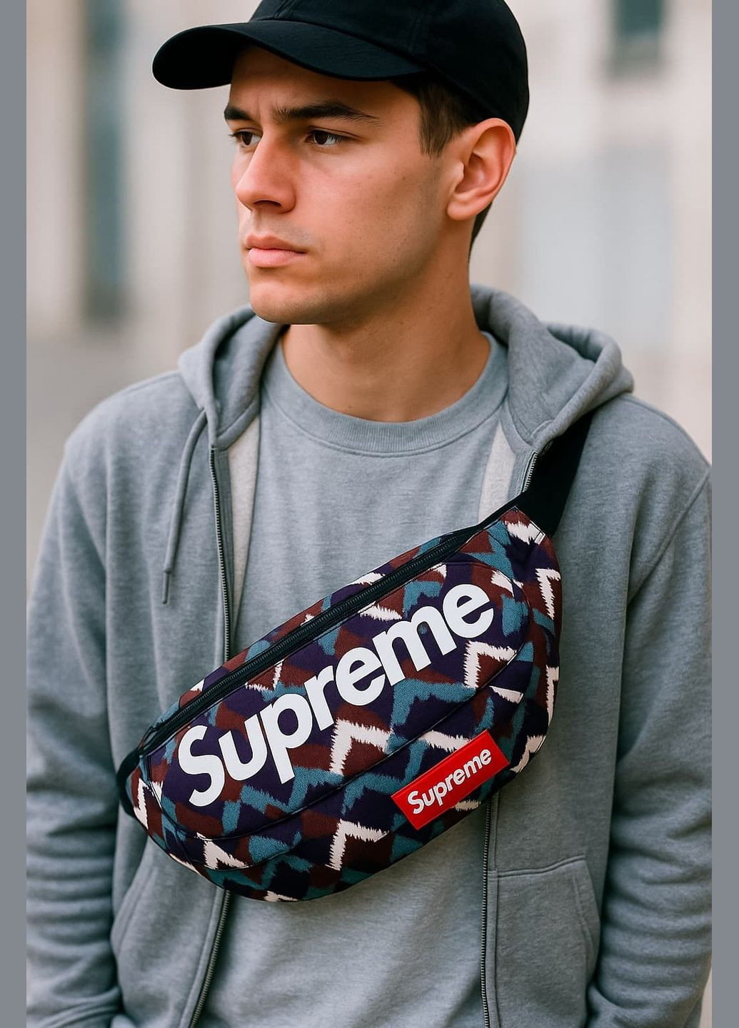 Поясная сумка (бананка) CU0187-2 No Brand (336891597)