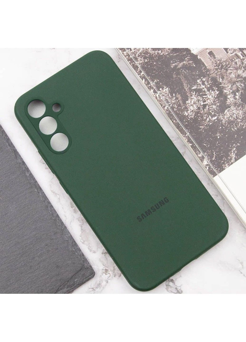 Чохол Silicone Cover Full Camera (AAA) with Logo для Samsung Galaxy S24 Lakshmi (390776020)