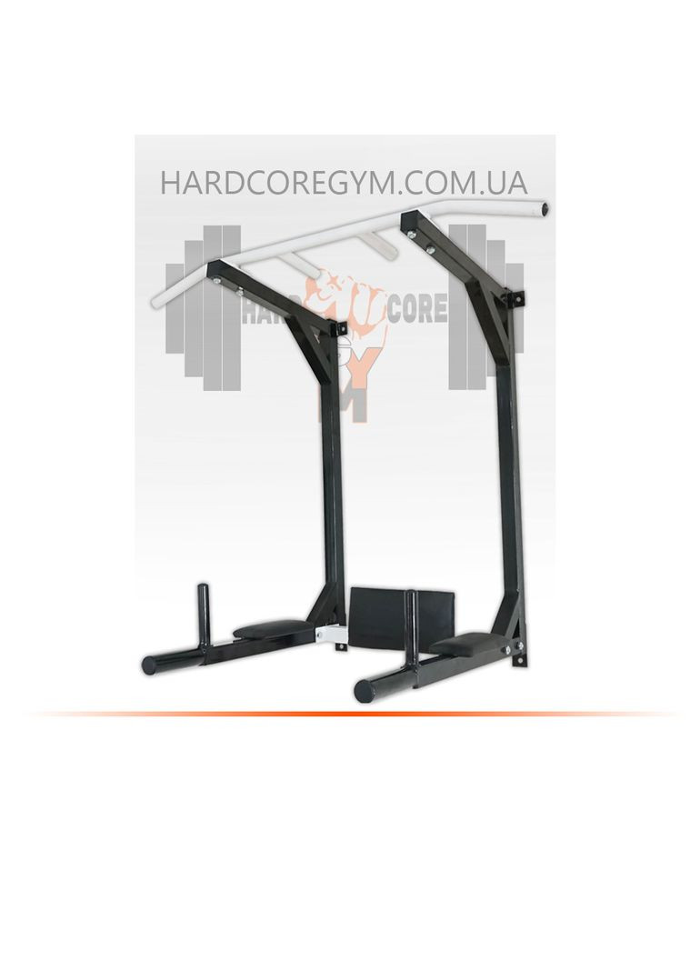 Турник настенний с брусьями и прессом 4в1, No Brand (326596743)