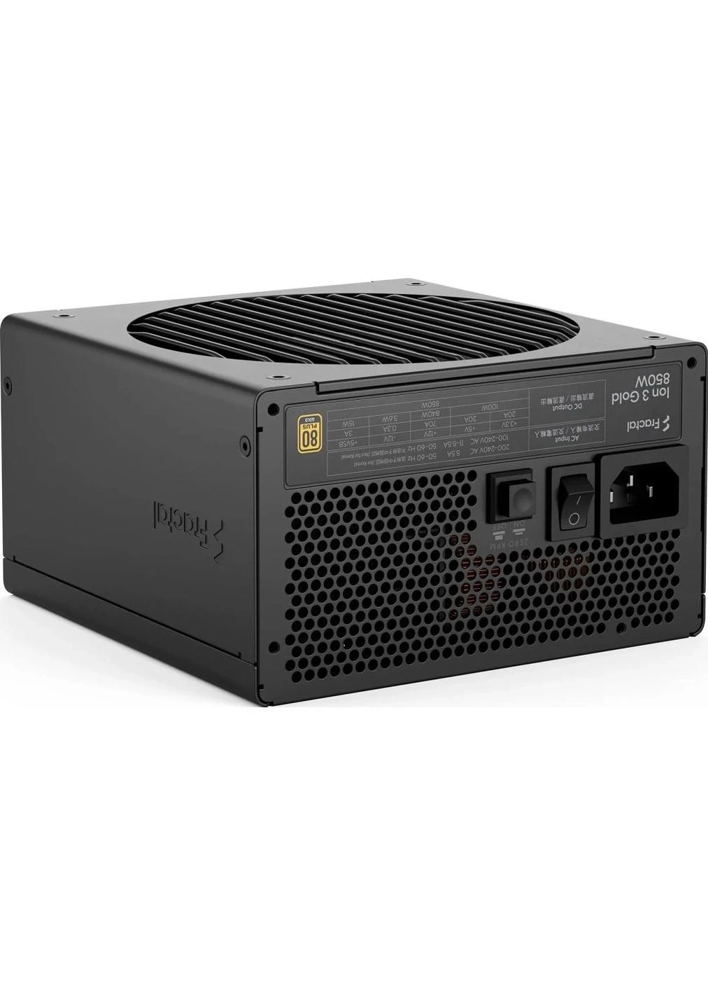 Блок питания 850W Ion 3 Gold (FD-P-IA3G-850-EU) FRACTAL DESIGN (390918293)