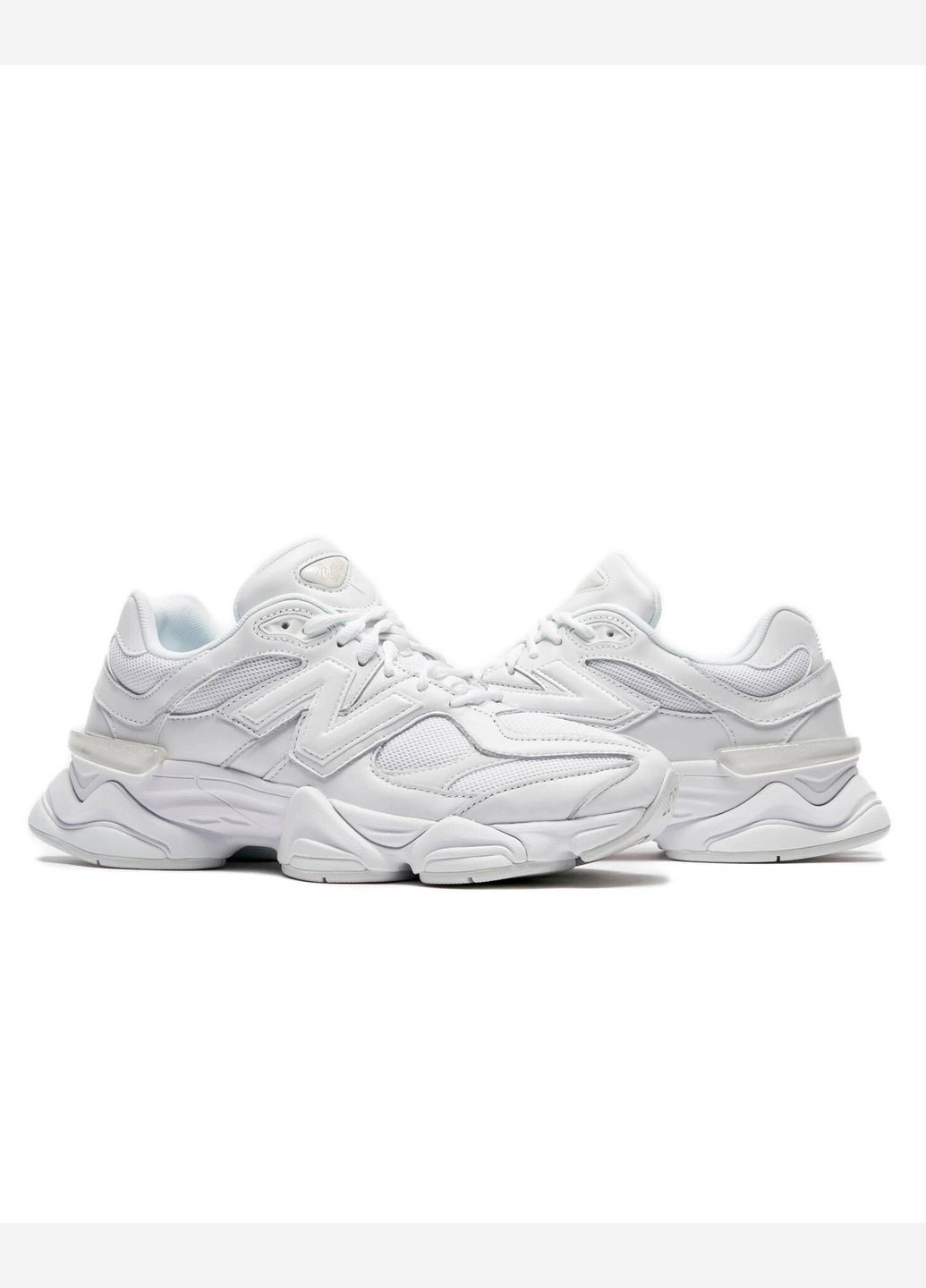 Кросівки жіночі 9060 U9060NRJ весна-літо шкіра текстиль білі New Balance білі всесезони (322712118)