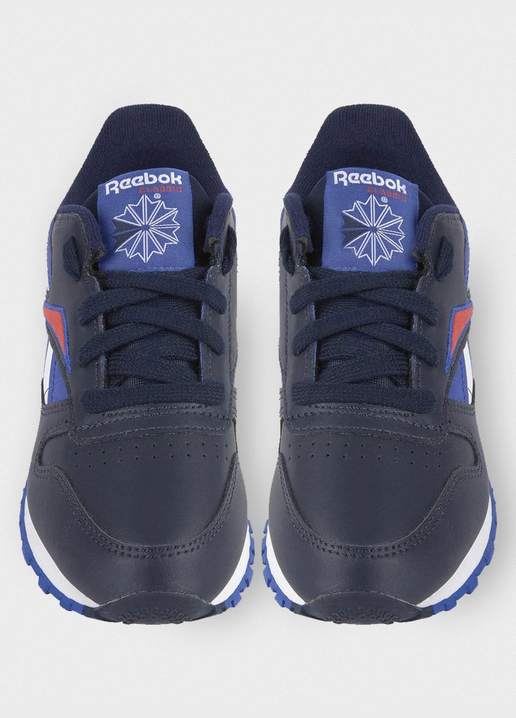 Темно-синие демисезонные детские кроссовки для мальчика 32.5 размер темно-синие eg5746 Reebok