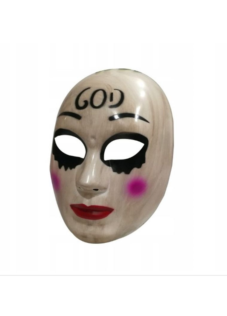 Маска "God" у стилі хорору / трилеру Судна ніч Хеллоуїн+подарунок No Brand (351874203)