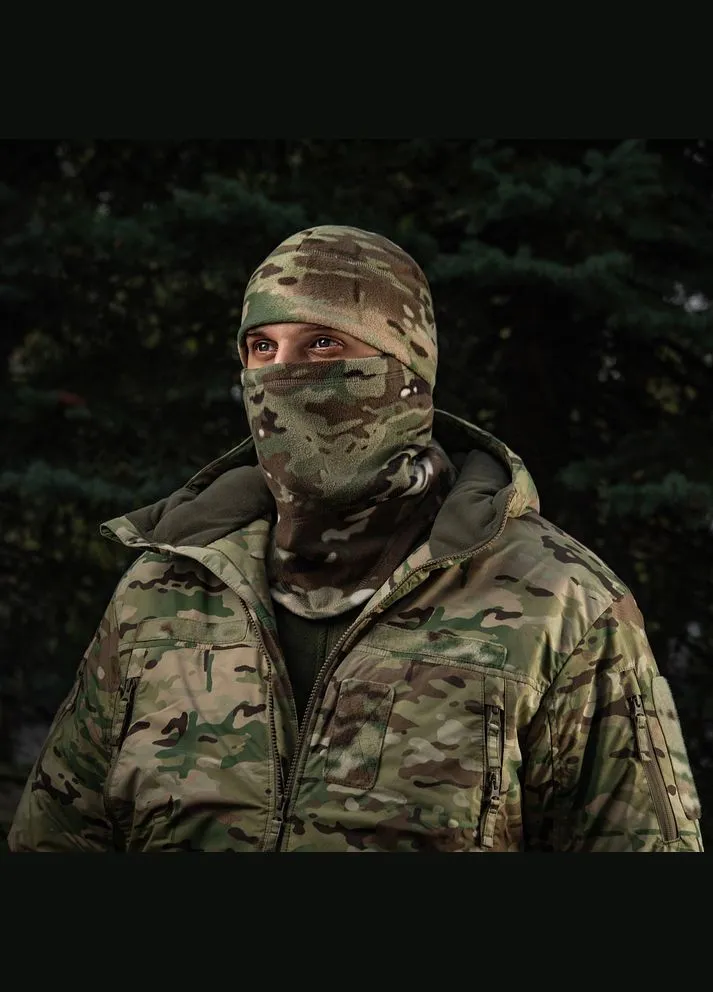 Шарф-труба анатомічний з затяжкою Elite фліс (320г/м2) Multicam M-TAC (315339276)