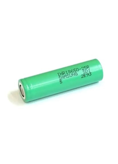 Аккумулятор 18650 INR18650-25R 2500mah (20А) Зеленый Samsung (335835289)