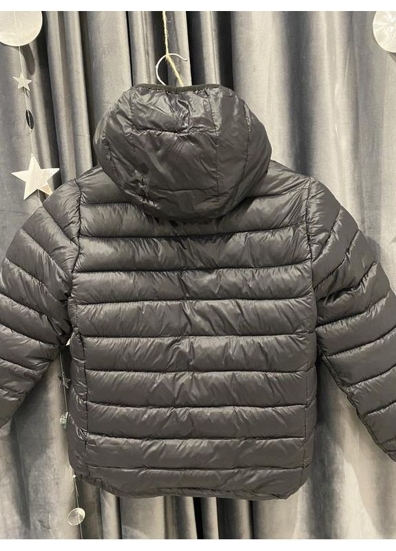 Черная демисезонная куртка для мальчика BabyStyle