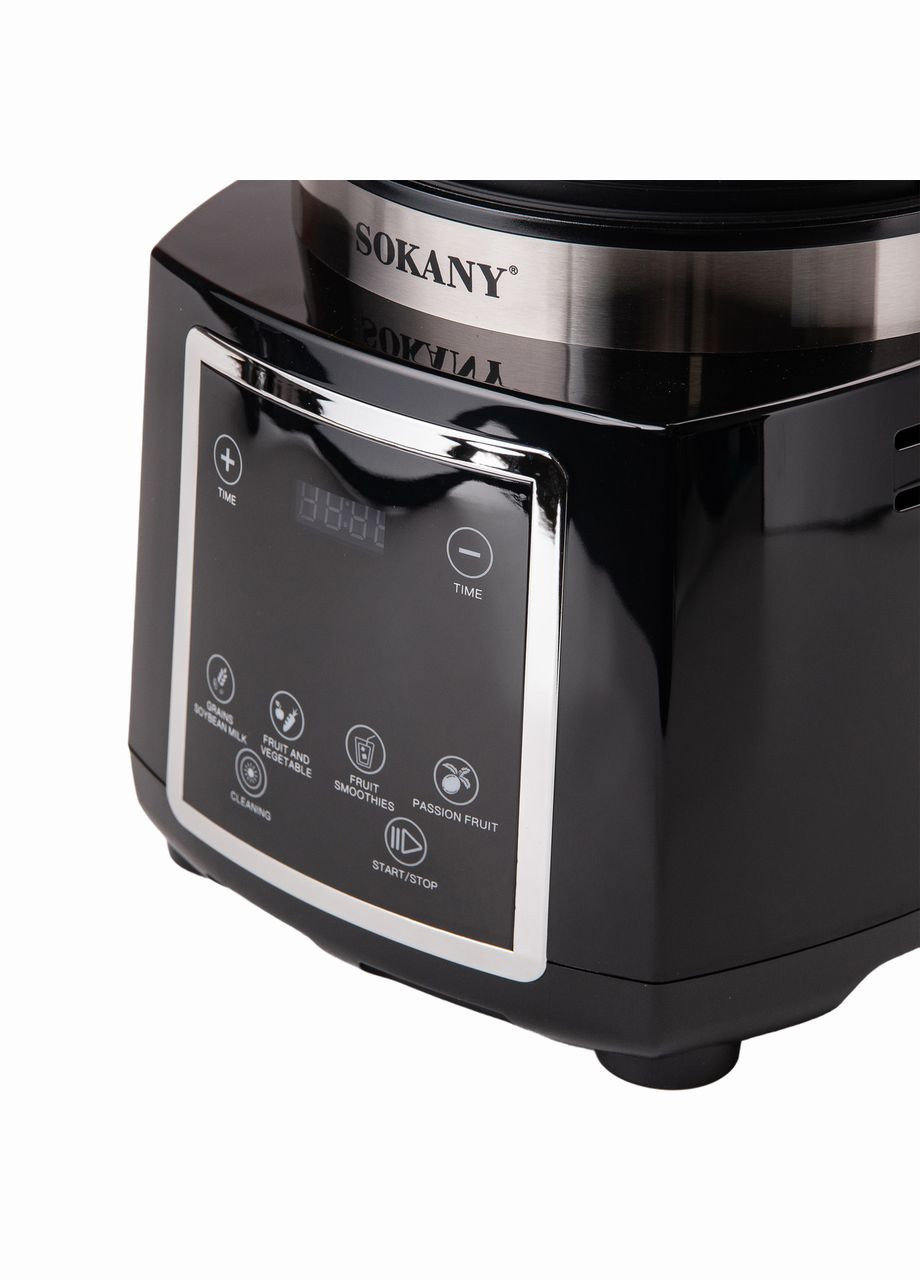 Безшумний блендер з 2-літровою чашею для смузі та коктейлів, портативний 6000 Вт SK-03037 Sokany (335810159)