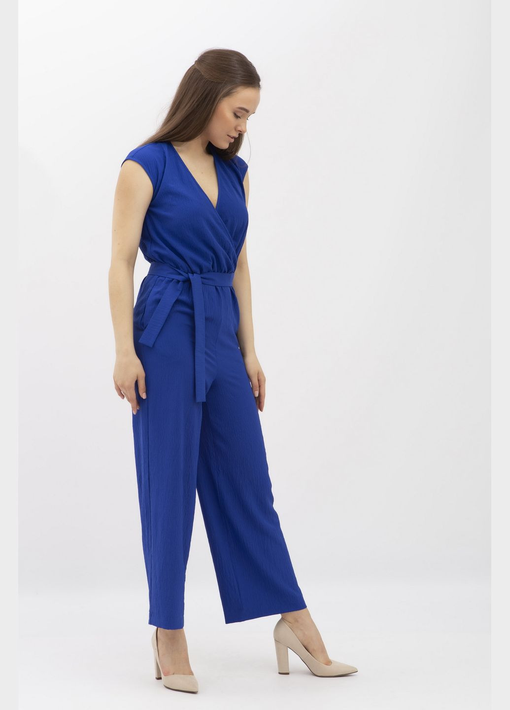 Комбинезон Lesia Каям 03 однотонный синий