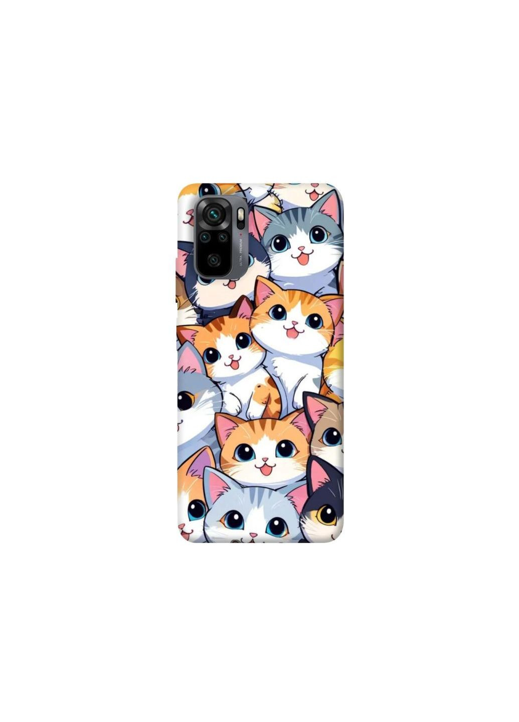 Чехол на Xiaomi Poco M5s Cute Cat v2 Frontalka (353835994)