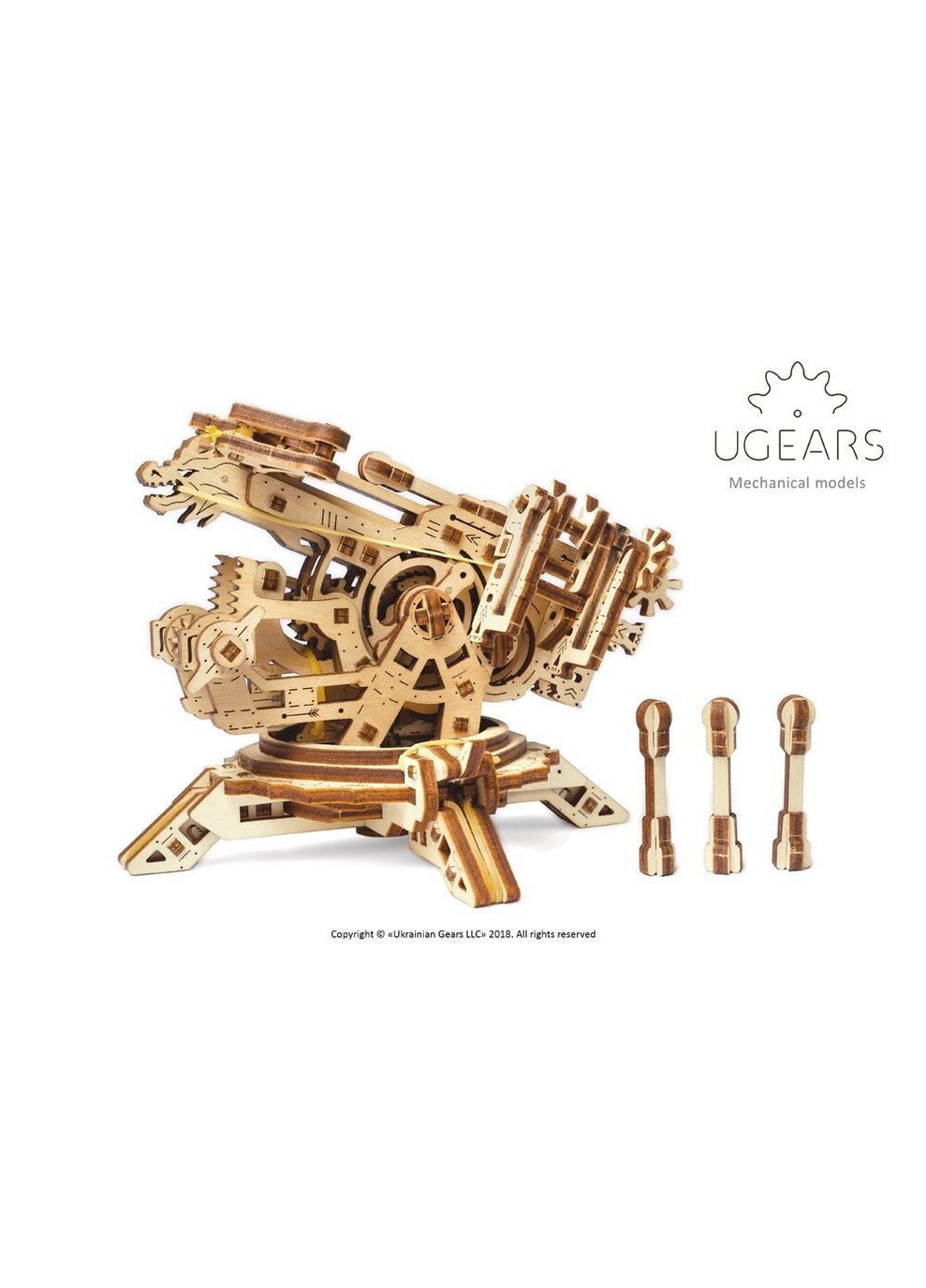 Механічний 3D пазл Вежа-Аркбалліста (70048) UGEARS (364115635)