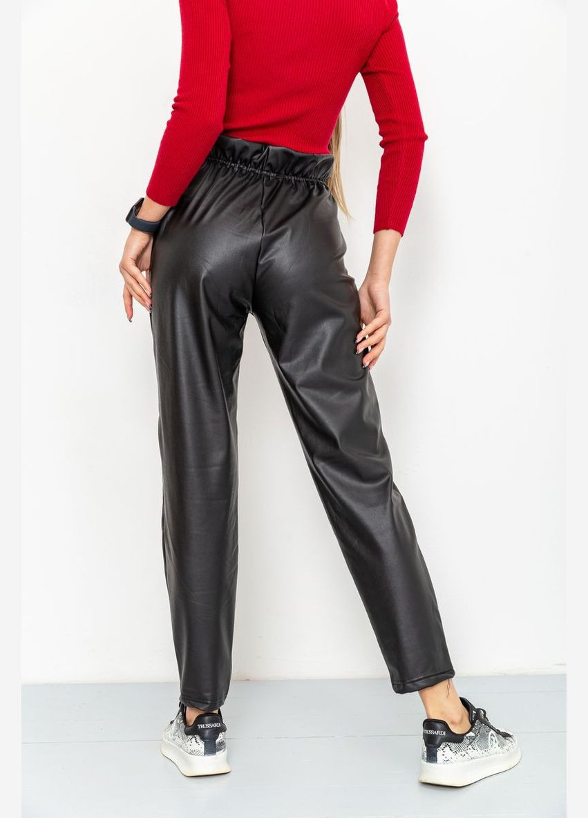 Лосини жіночі шкірозамінники чорні вільні розмір S (sku_164R669) Ager (316318549)
