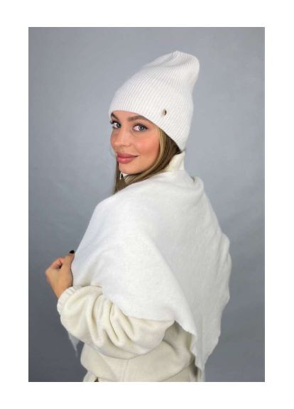 Жіночий комплект «Ажен», шапка та косинка Braxton (369559043)