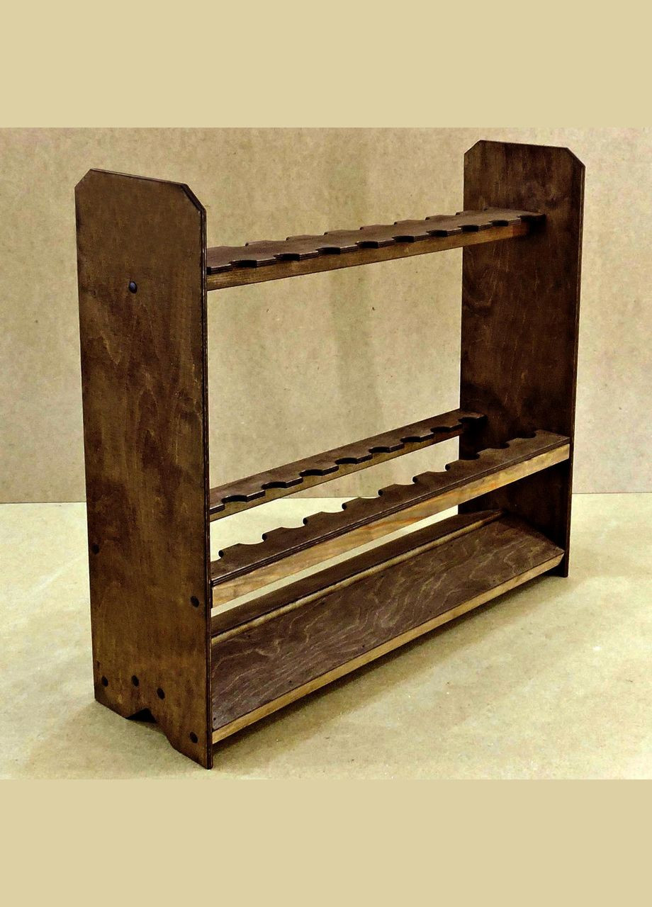 Органайзер для удочек из дерева Булухта капучино (РЫБ-000709) No Brand (328911616)