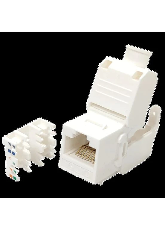Модуль з'єднувальний безінструментний LW KeyStone RJ45 UTP Slim No Brand (402622161)