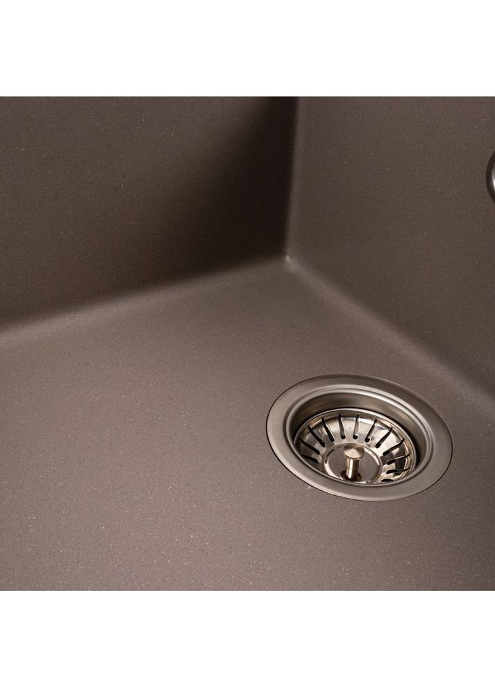 Гранітна мийка для кухні CASCADA 7050 матова Дюна Valeso (358059242)