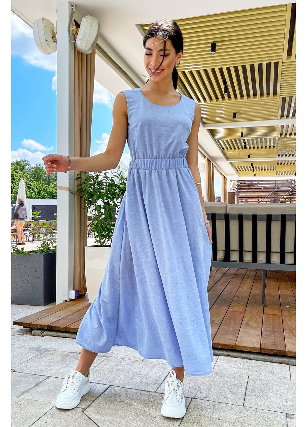 Голубое платье 1780.4768 Seventeen