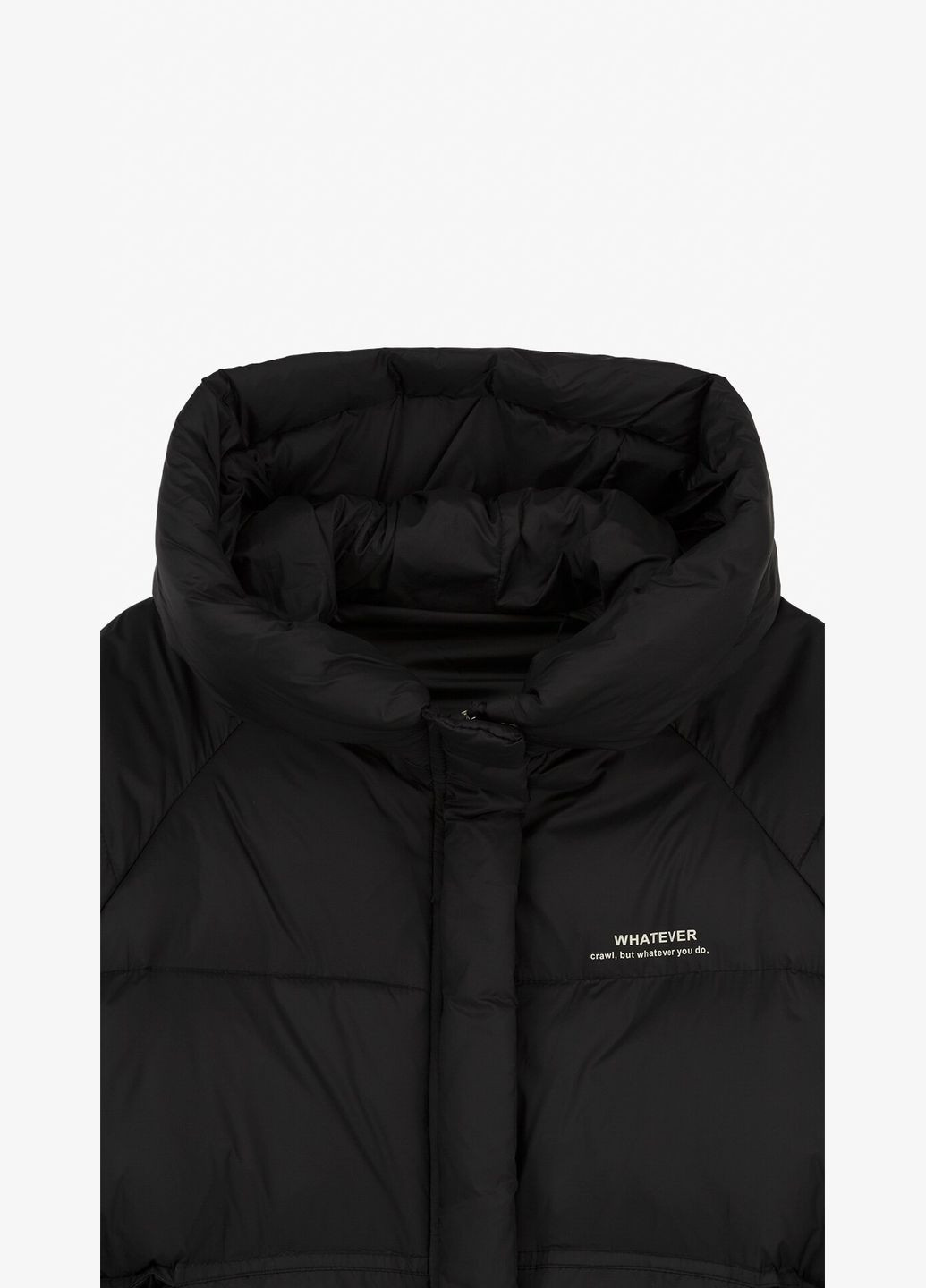 Чорна зимня куртка для дівчинки 8111 116 см shop (2000999150241) Dinomin