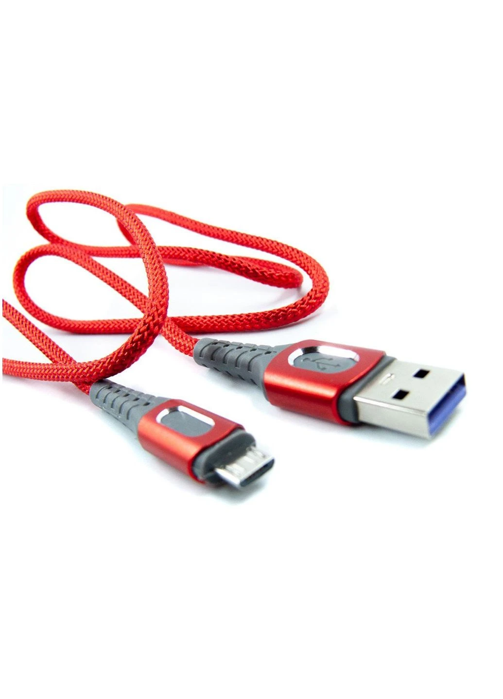 Дата кабель (ek19478) DENGOS USB 2.0 AM to Micro 5P 1.0m red (391782020)